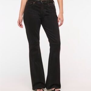 Abercrombie & Fitch Black Boot Cut Jeans